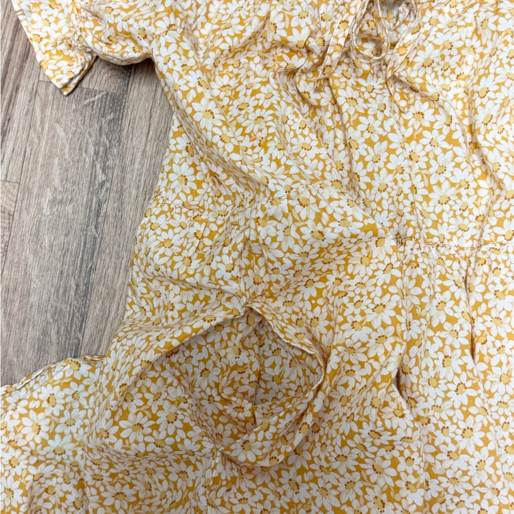 Madewell Square-Neck Tiered Midi Dress - Picture 9 of 9
